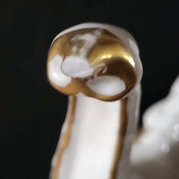 Von Schierholz Germany Porcelain Elephant Figurine Vase W/ Baskets, Centerpiece - Picture 10 of 11